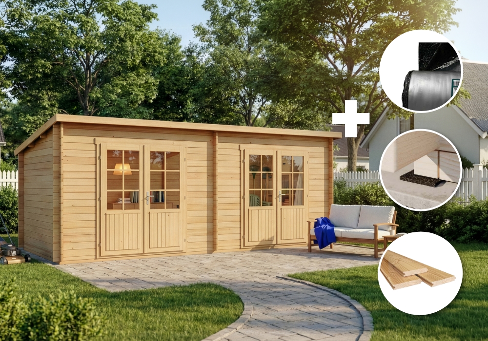 ECO Set - Gartenhaus Maria Twin Unkategorisiert online kaufen