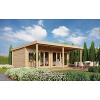 Fjordholz Gartenhaus Modell Kevin 44 mit Vordach Rabatt: 26 % Unkategorisiert online kaufen