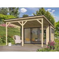 Fjordholz Gartenhaus Modell Poel-1 mit Vordach Rabatt: 26 % Unkategorisiert online kaufen