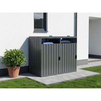 StarLine 2er Mülltonnenbox Modell Cubi Metall 240 Rabatt: 38 % Unkategorisiert online kaufen