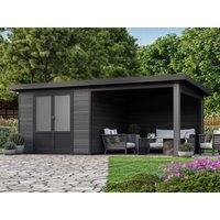 WPC Gartenhaus mit Terrasse Modell Style DeLuxe Rabatt: 29 % Unkategorisiert online kaufen