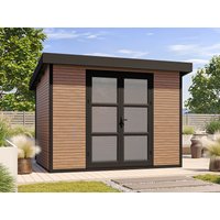 WPC Gartenhaus Modell FineLine 8,4 m² Teak Rabatt: 26 % Unkategorisiert online kaufen