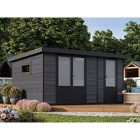 WPC Gartenhaus Modell Style DeLuxe 2-Raum 12,24 m² Rabatt: 26 % Unkategorisiert online kaufen