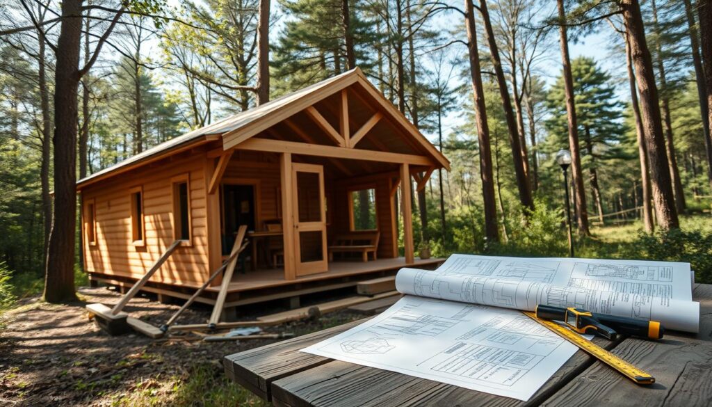 Genehmigungsverfahren für Holz-Gartenhäuser