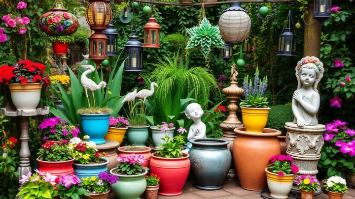 Kreative Garten Deko für Ihren Outdoor-Wohntraum