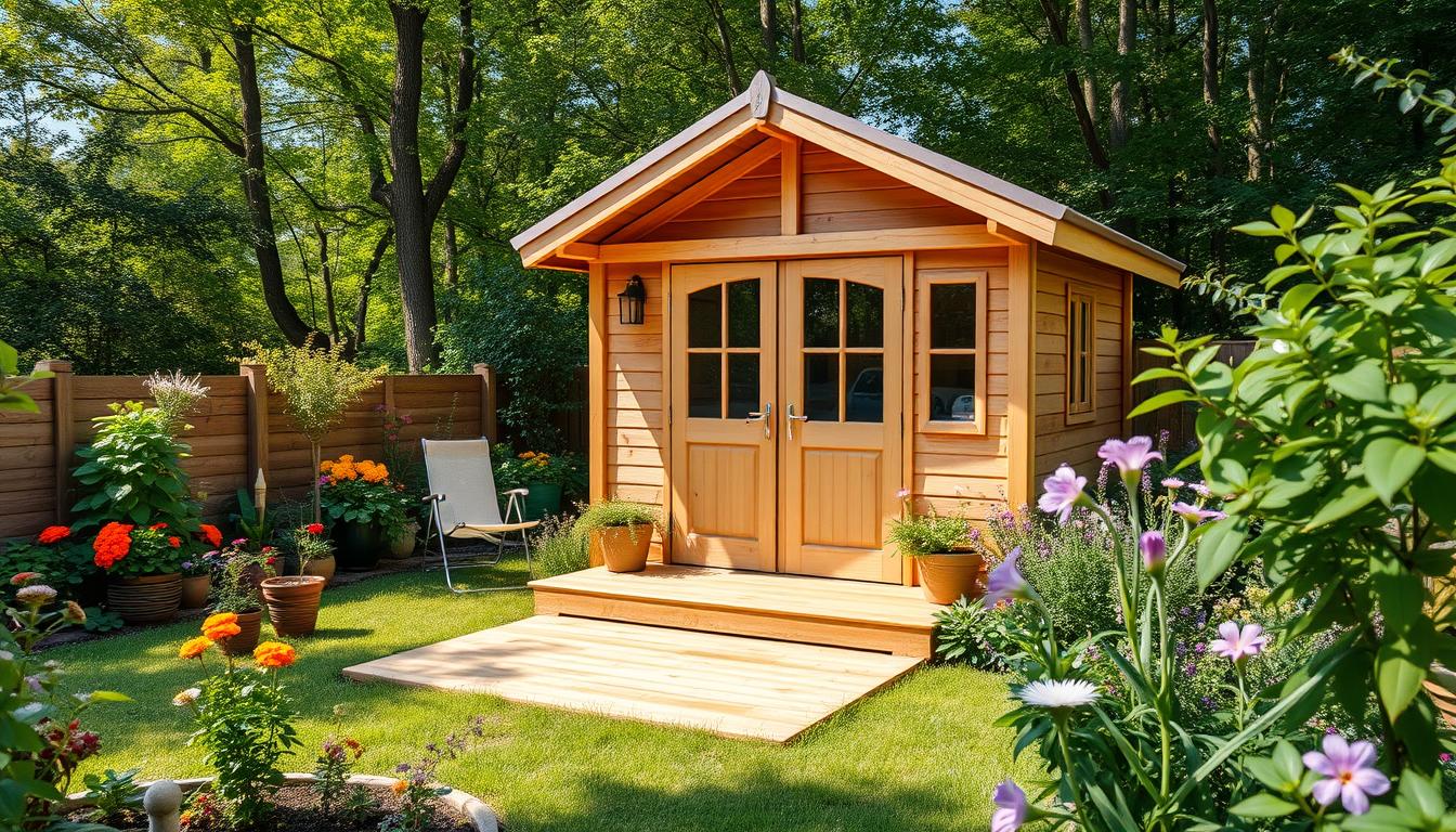 Gartenhaus 3x3m - klein aber fein